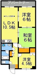 神田（交通局前）駅 徒歩25分 4階の物件間取画像